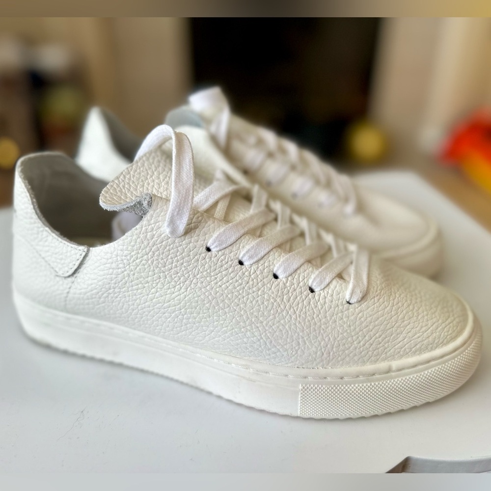 White Leather Sneakers